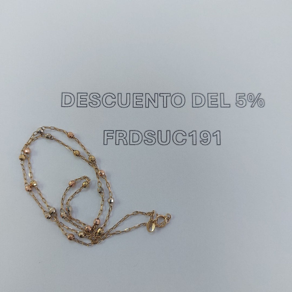 GARGANTILLA ORO 10 K 2,60 GRMS (SEMINUEVO)