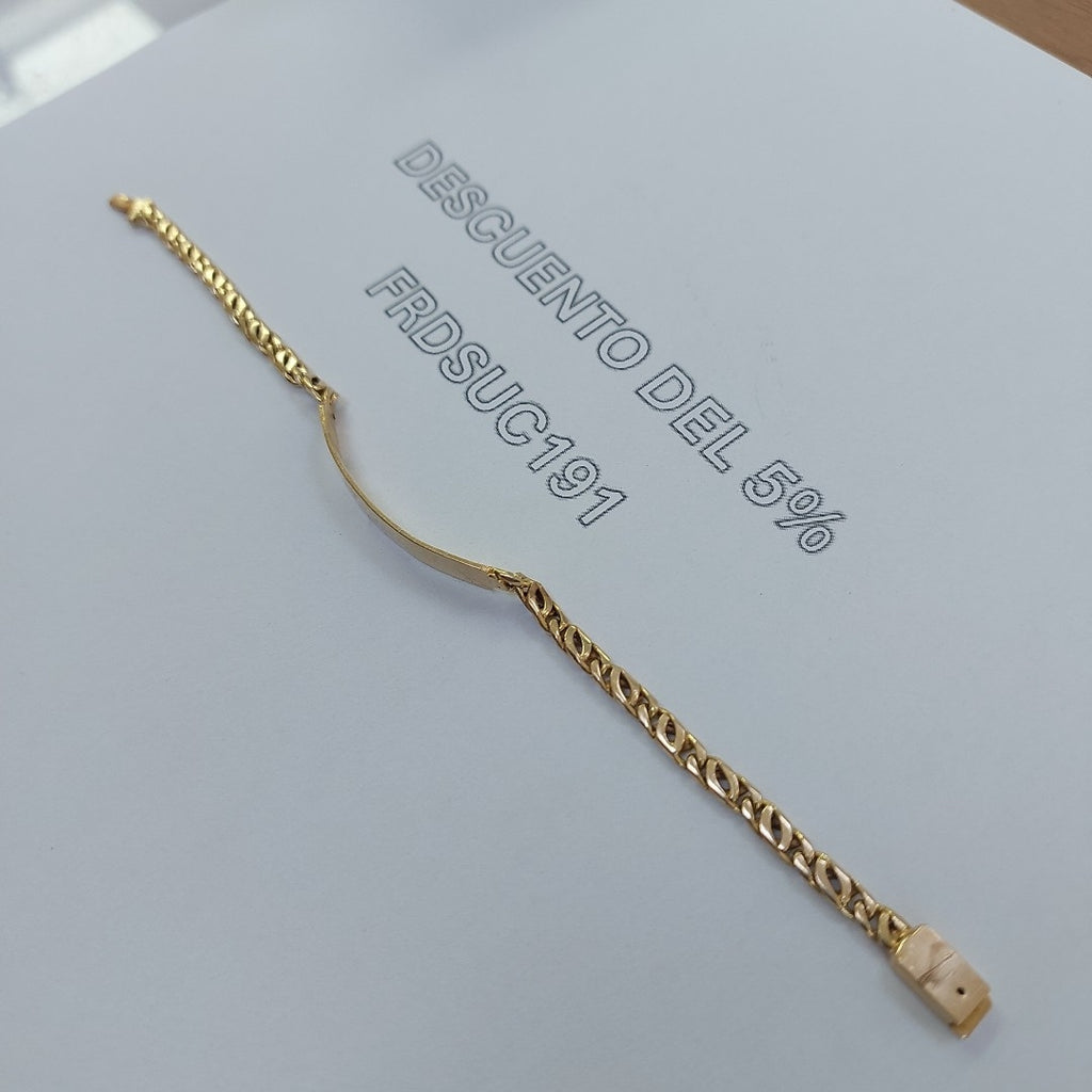 ESCLAVA ORO 14 K 8.9 GRMS (SEMINUEVO)
