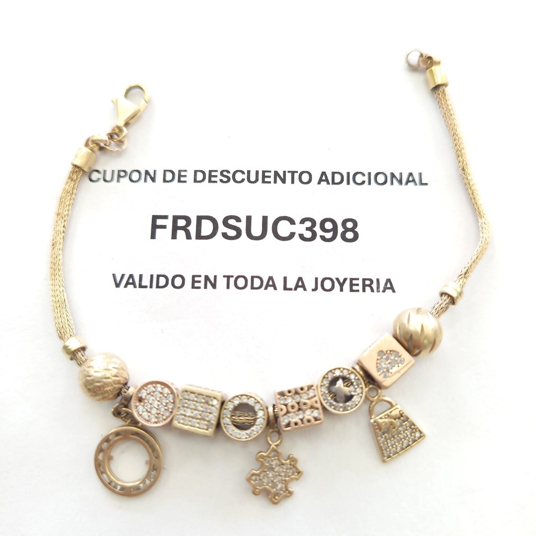 PULSERA ORO 14 K 13.1 GRMS (SEMINUEVO)
