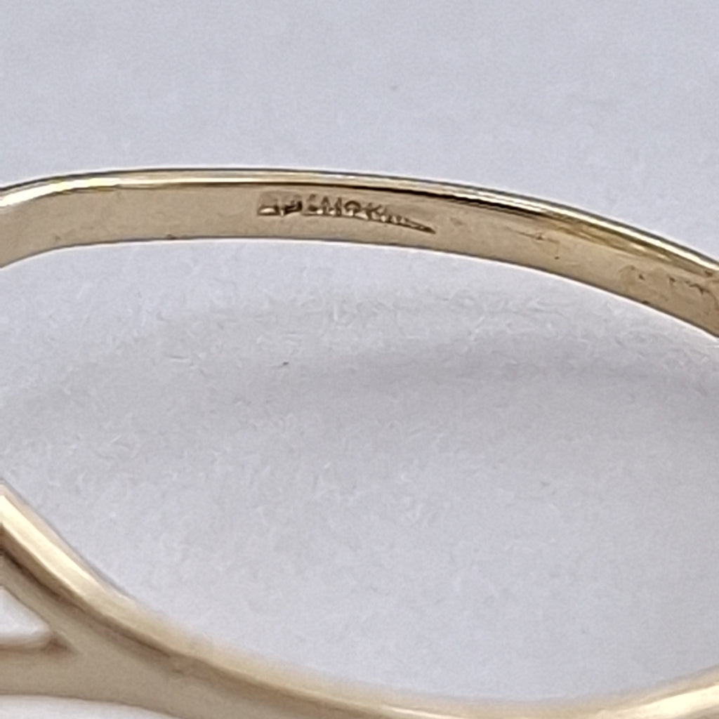 ANILLO ORO 10 K 1,10 GRMS (SEMINUEVO)