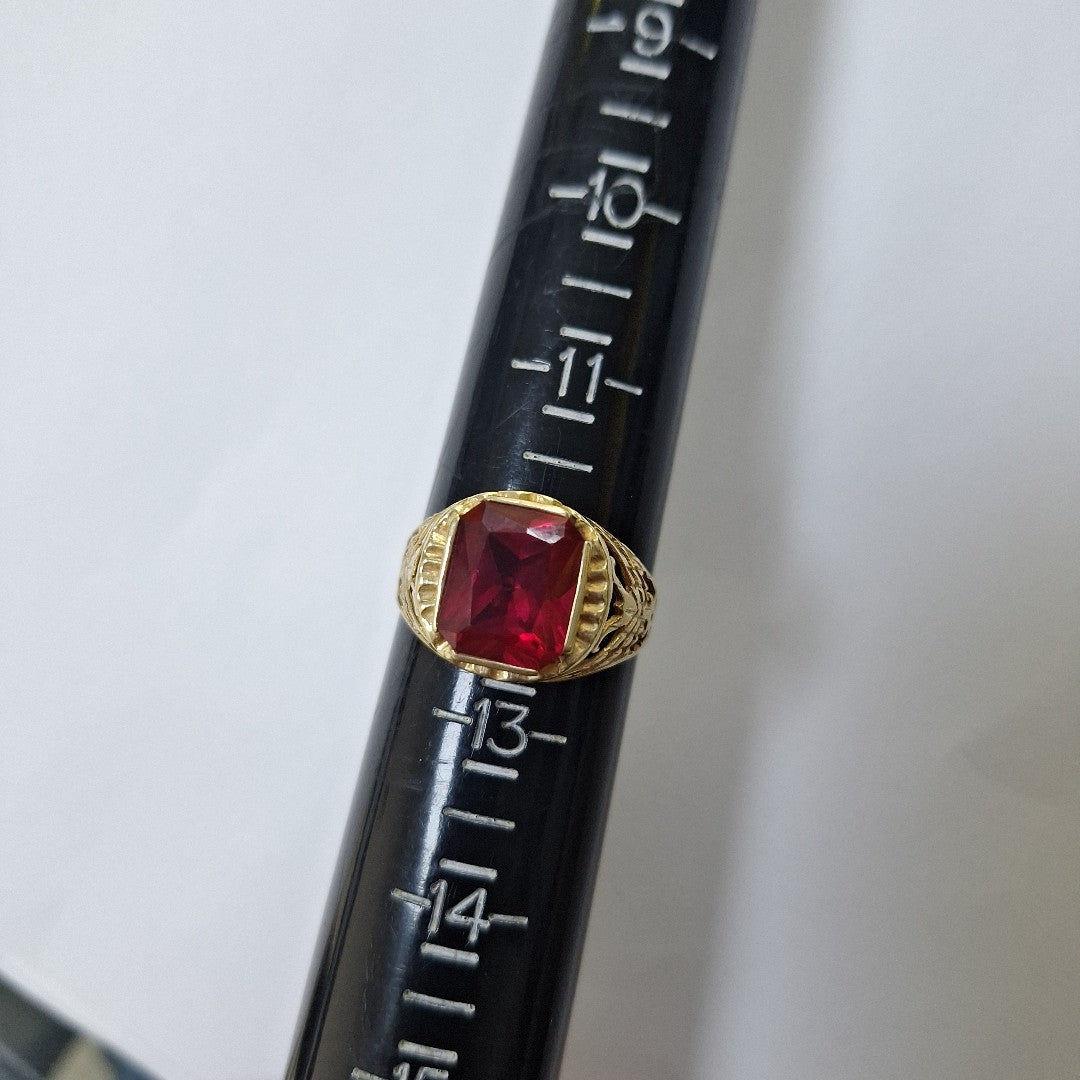 ANILLO ORO 10 K 5.3 GRMS (SEMINUEVO)