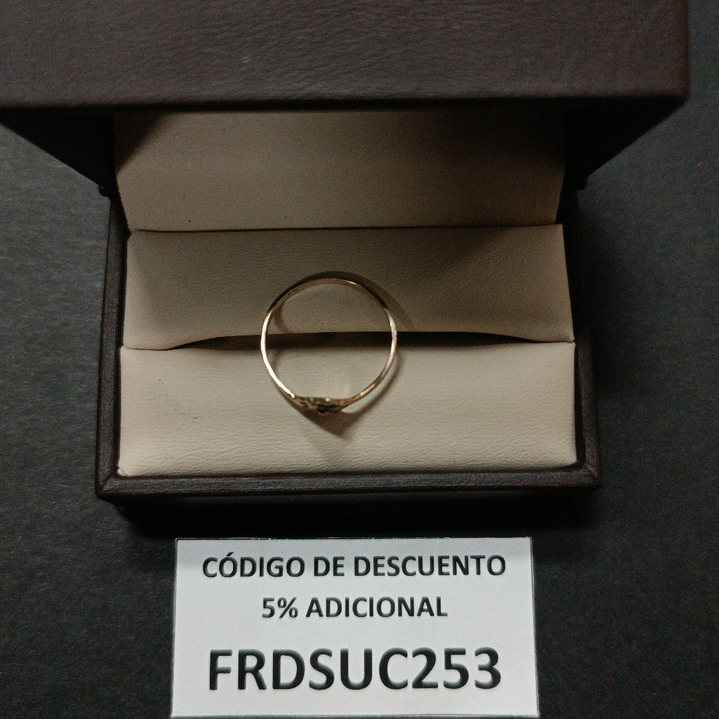 ANILLITO ORO 10 K 0.9 GRMS (SEMINUEVO)
