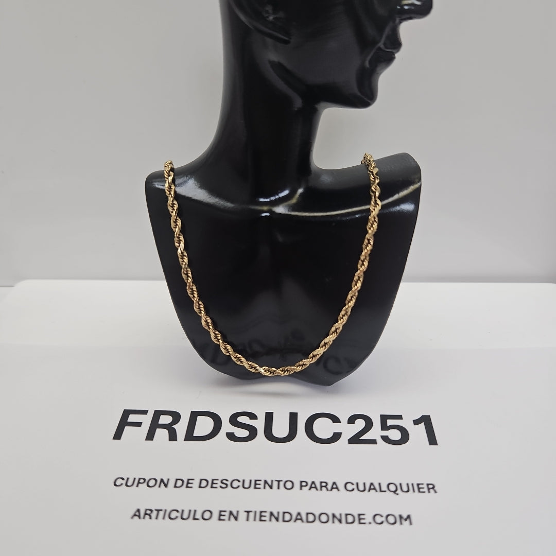 CADENA ORO 14 K 14 GRMS (SEMINUEVO)