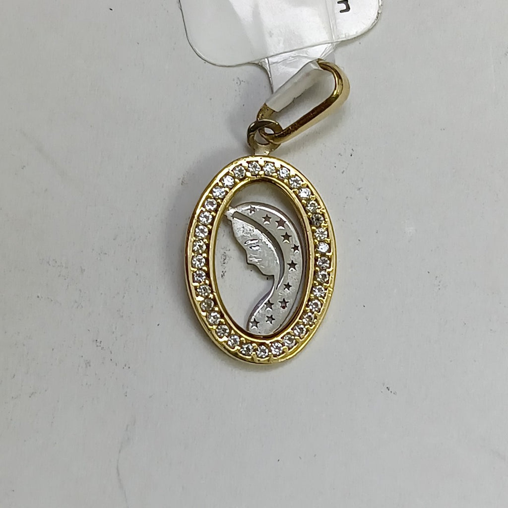 DIJE ORO COMBINADO 14 K 1,20 GRMS (SEMINUEVO)