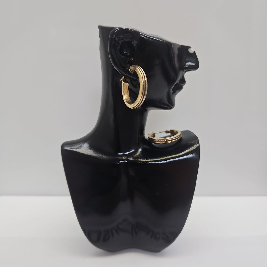 ARRACADAS PAR ORO 14 K 2 GRMS (SEMINUEVO)