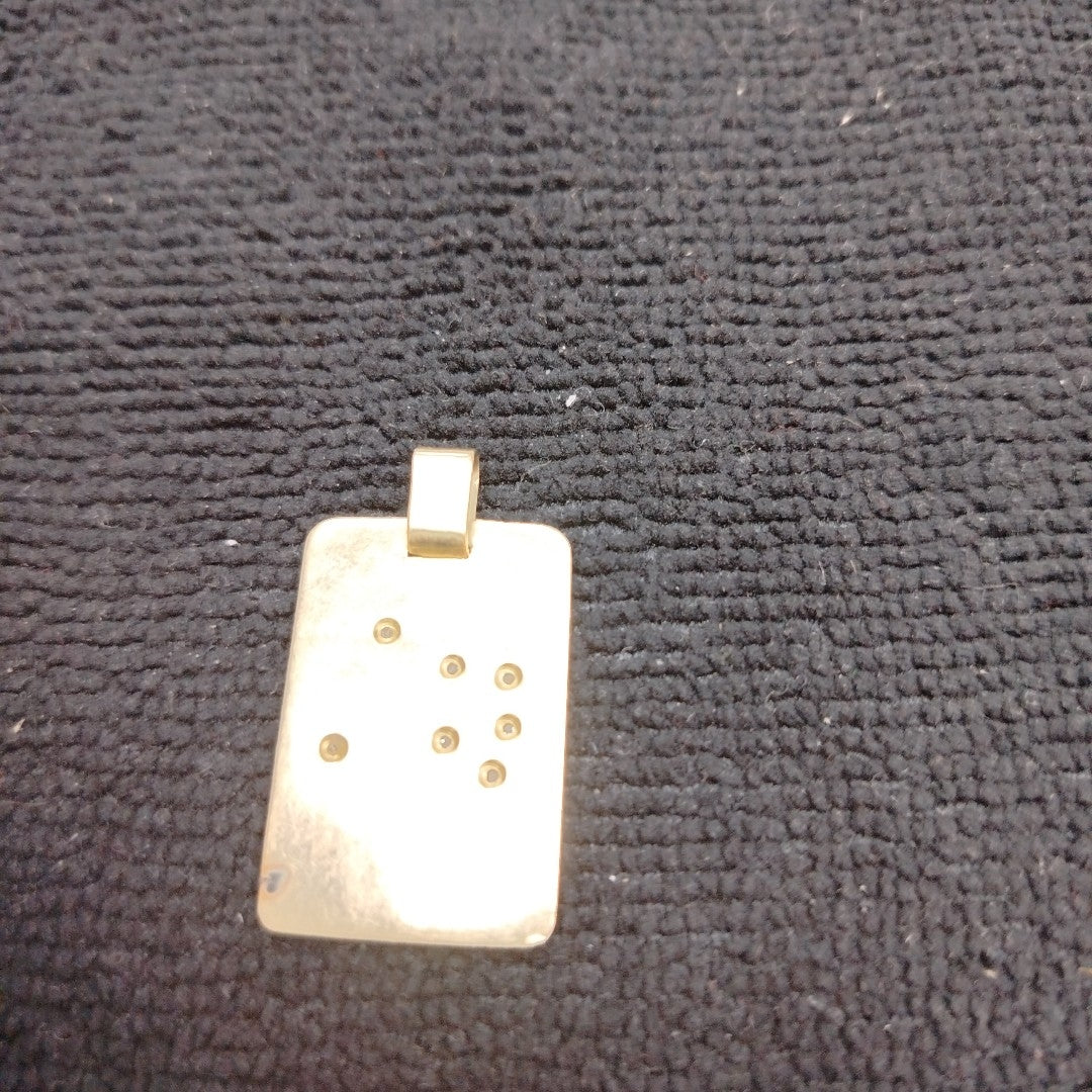 DIJE ORO COMBINADO 14 K 7,20 GRMS (SEMINUEVO)