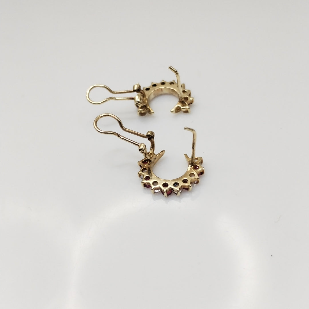 ARETES PAR ORO 10 K 3.3 GRMS (SEMINUEVO)