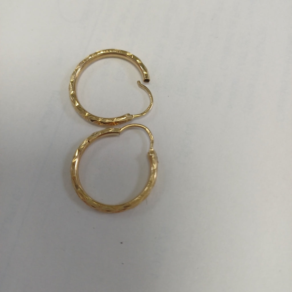 ARRACADAS PAR ORO 10 K 1.3 GRMS (SEMINUEVO)