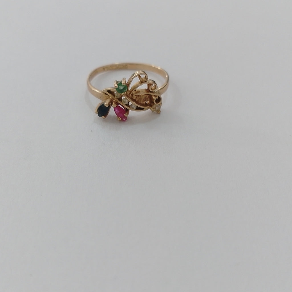 ANILLO ORO 10 K 1.3 GRMS (SEMINUEVO)