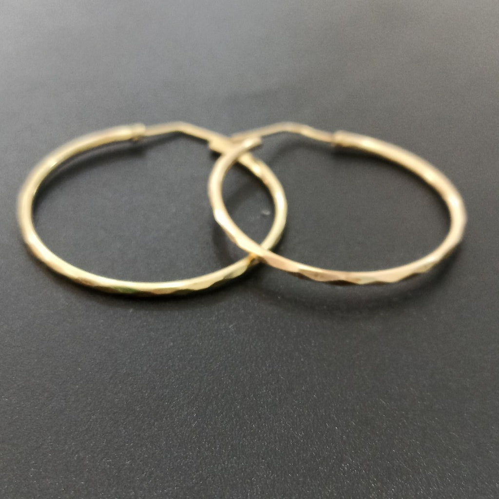 ARRACADAS PAR ORO 14 K 2.2 GRMS (SEMINUEVO)