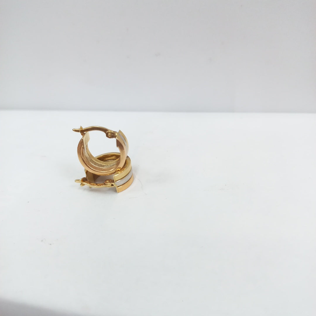 ARRACADAS PAR ORO 14 K 2.5 GRMS (SEMINUEVO)
