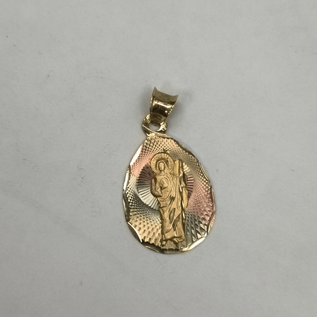 MEDALLA RELIGIOSA ORO 10 K 1,20 GRMS (SEMINUEVO)