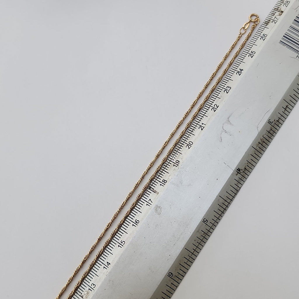 GARGANTILLA ORO 14 K 5.6 GRMS (SEMINUEVO)