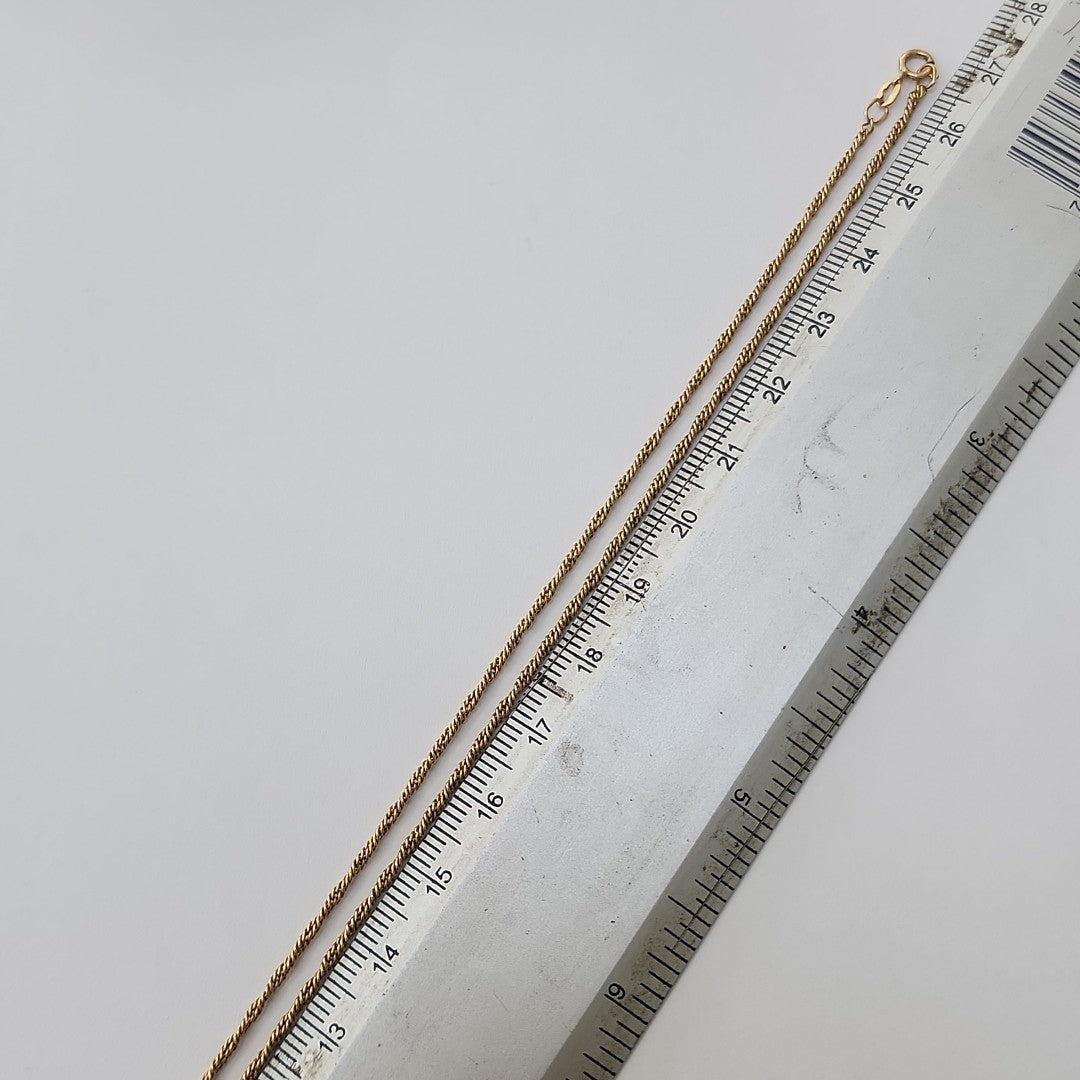 GARGANTILLA ORO 14 K 5.6 GRMS (SEMINUEVO)