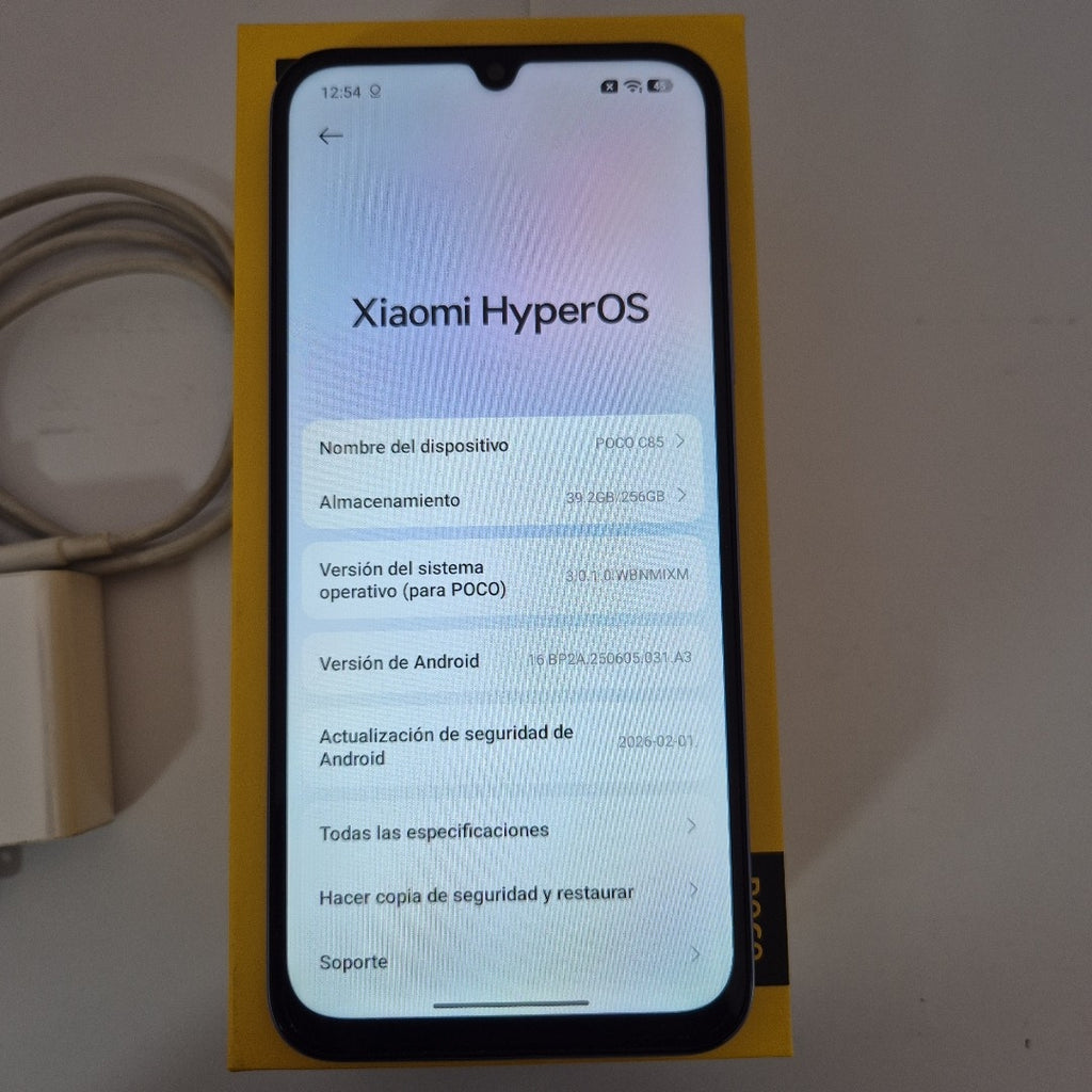 CELULAR XIAOMI POCO C85 25078PC3EG (2025) 256 GB 8 GB RAM (SEMINUEVO)
