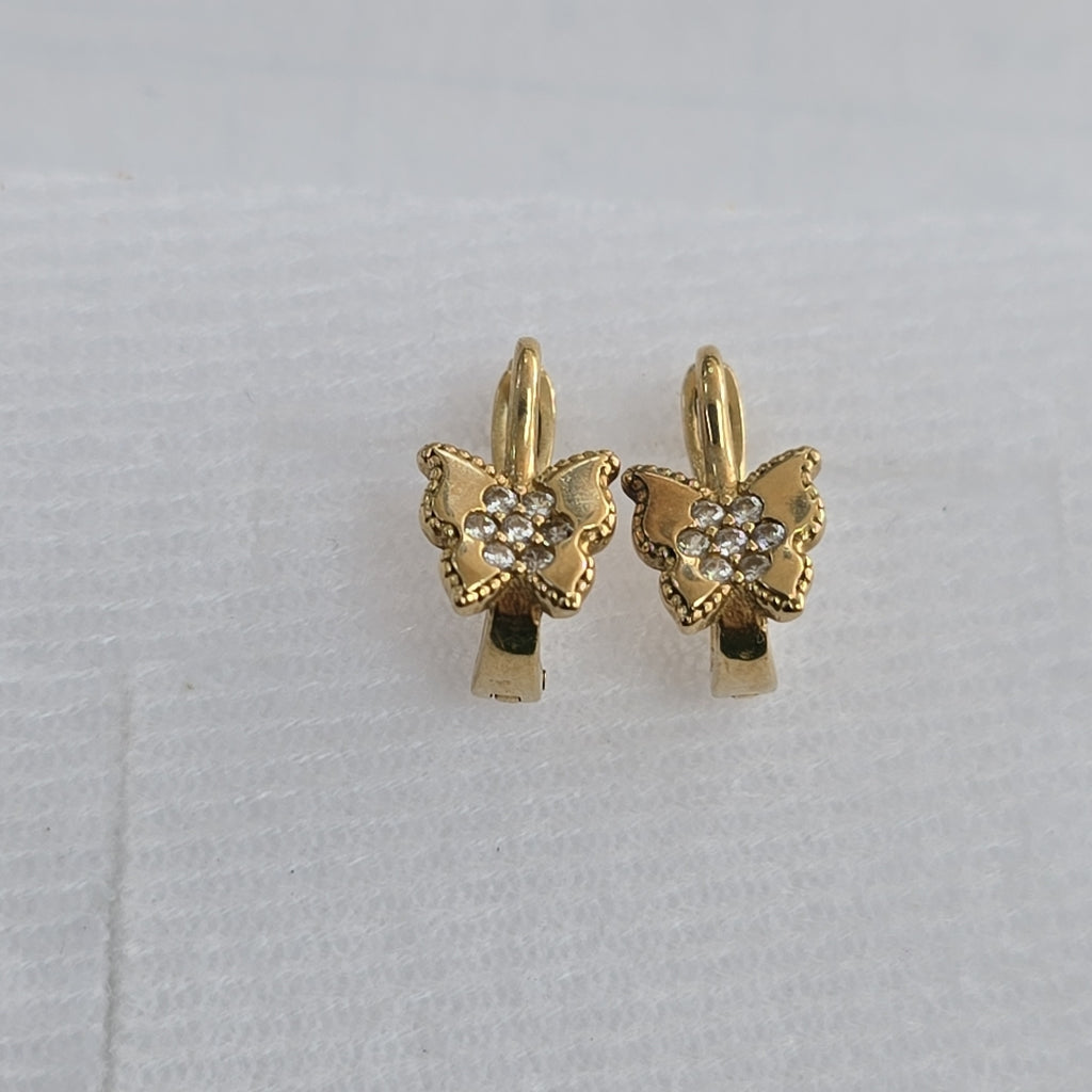 ARETES PAR ORO 10 K 1.4 GRMS (SEMINUEVO)