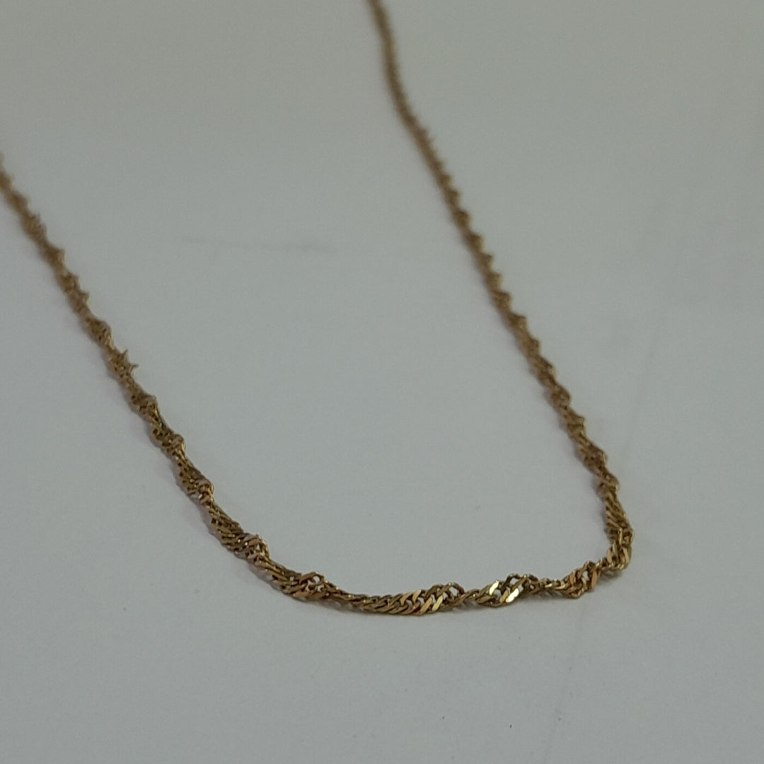CADENA ORO 14 K 2.3 GRMS (SEMINUEVO)