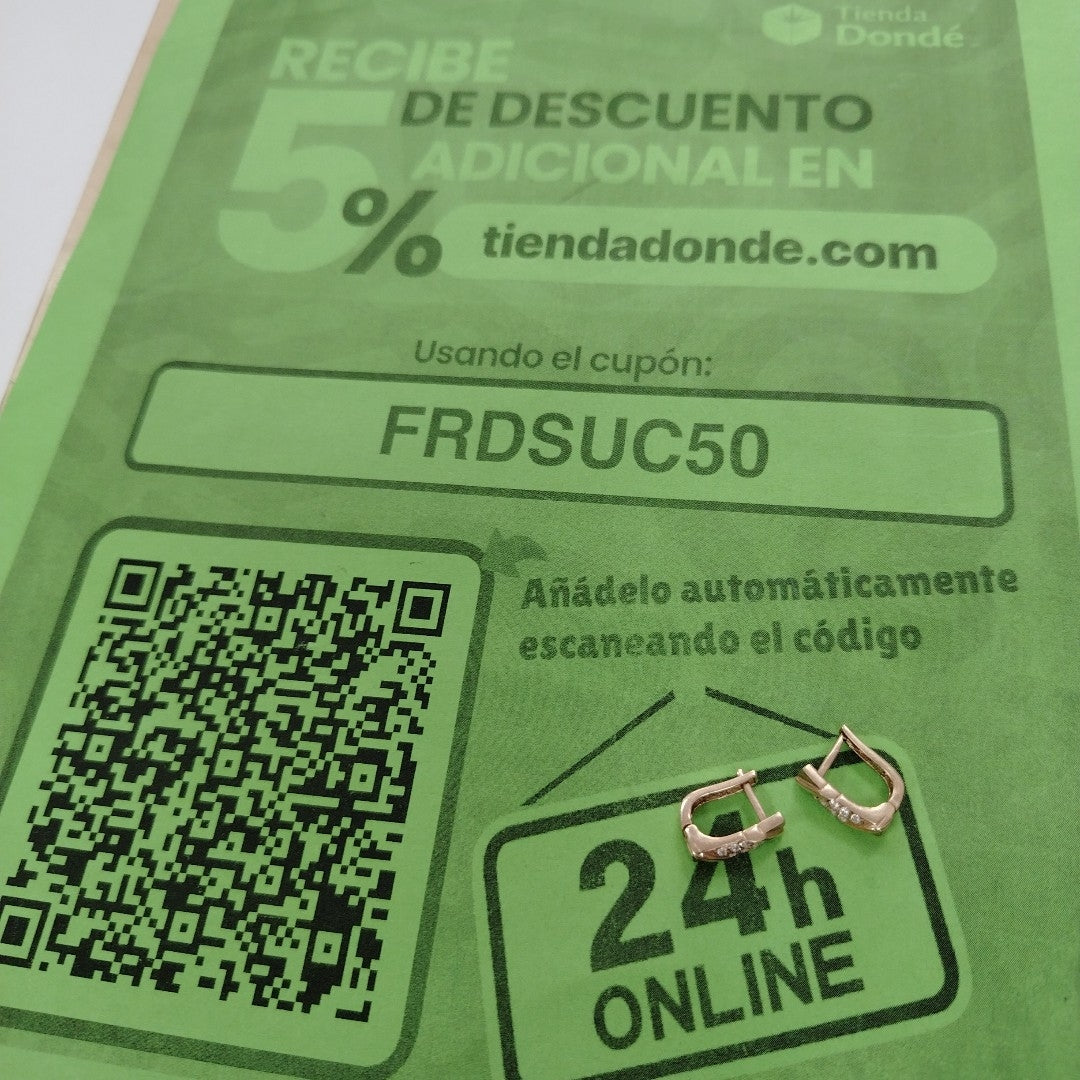 BROQUELES PAR ORO 10 K 3.2 GRMS (SEMINUEVO)
