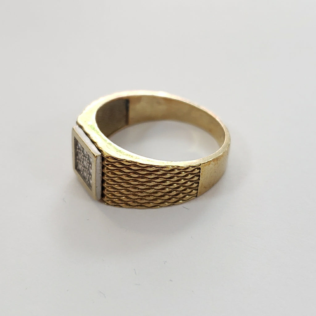 ANILLO ORO 10 K 4.9 GRMS (SEMINUEVO)