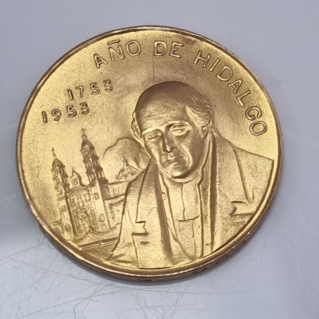 MEDALLA CONMEMORATIVA ORO 21 K 8,30 GRMS (SEMINUEVO)