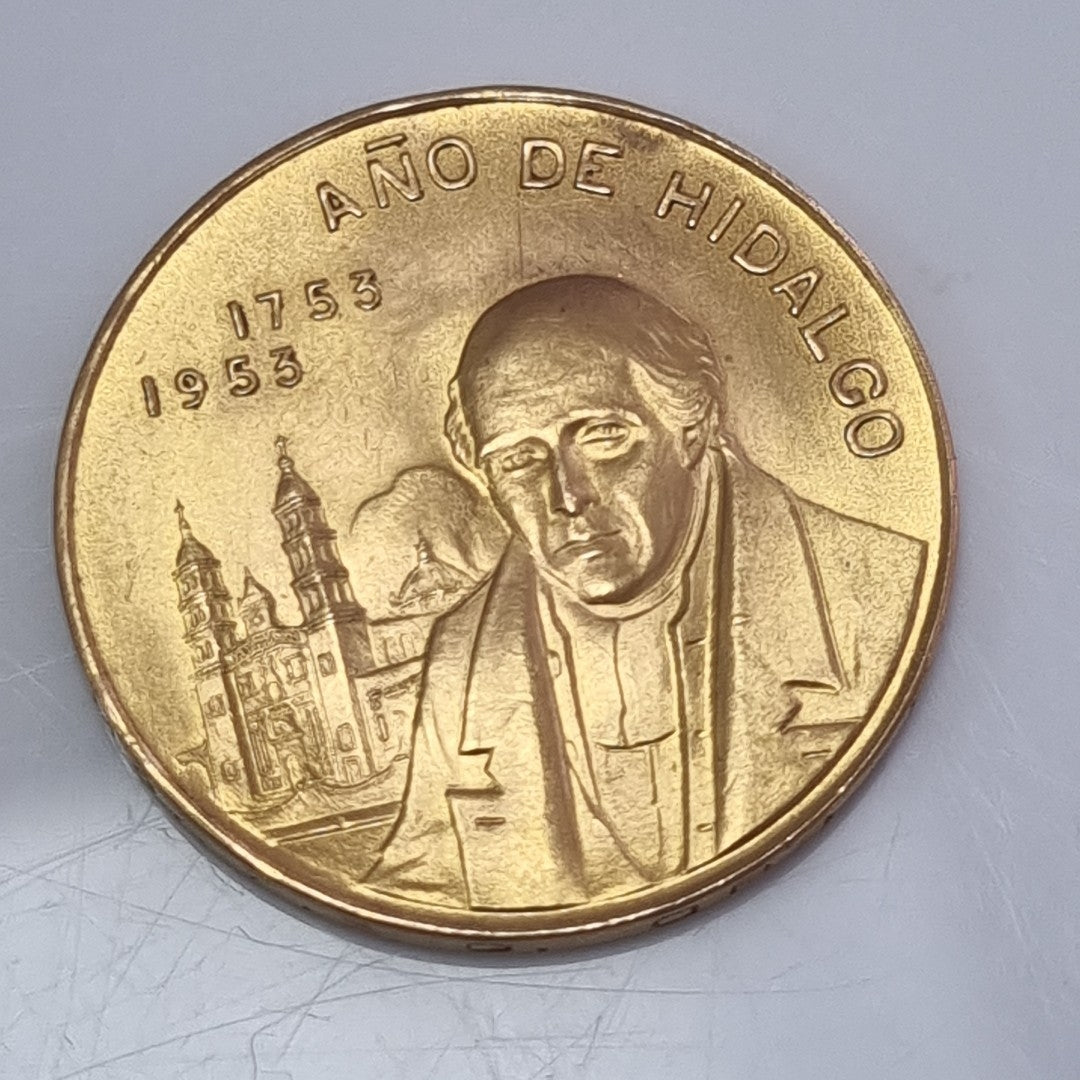 MEDALLA CONMEMORATIVA ORO 21 K 8,30 GRMS (SEMINUEVO)