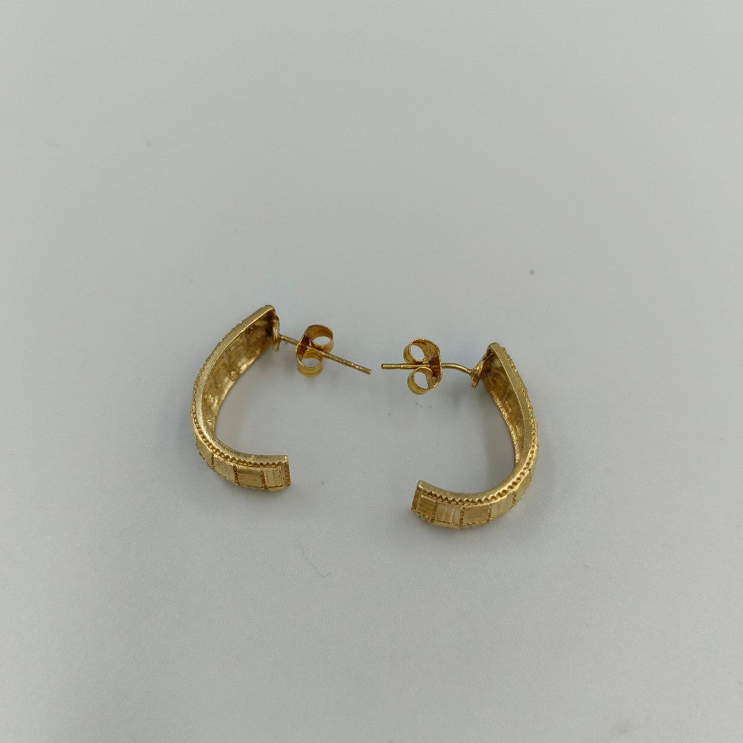 BROQUELES PAR ORO 14 K 5.1 GRMS (SEMINUEVO)