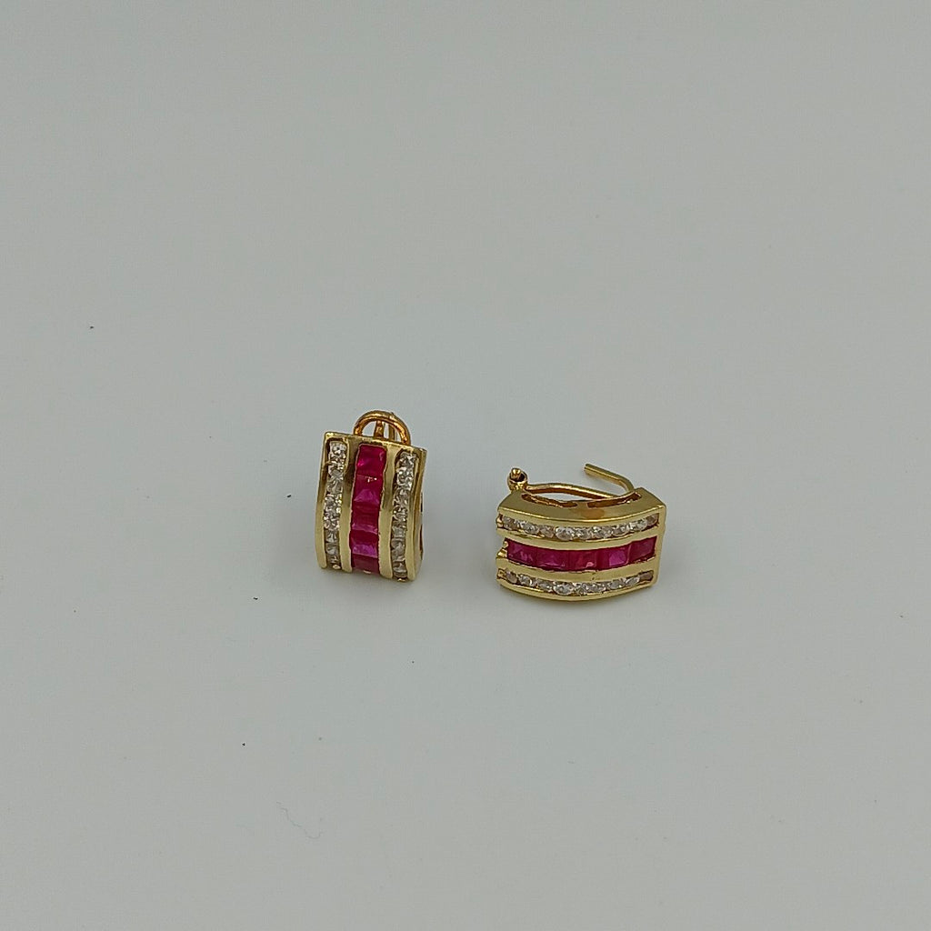 ARETES PAR ORO 14 K 6.4 GRMS (SEMINUEVO)