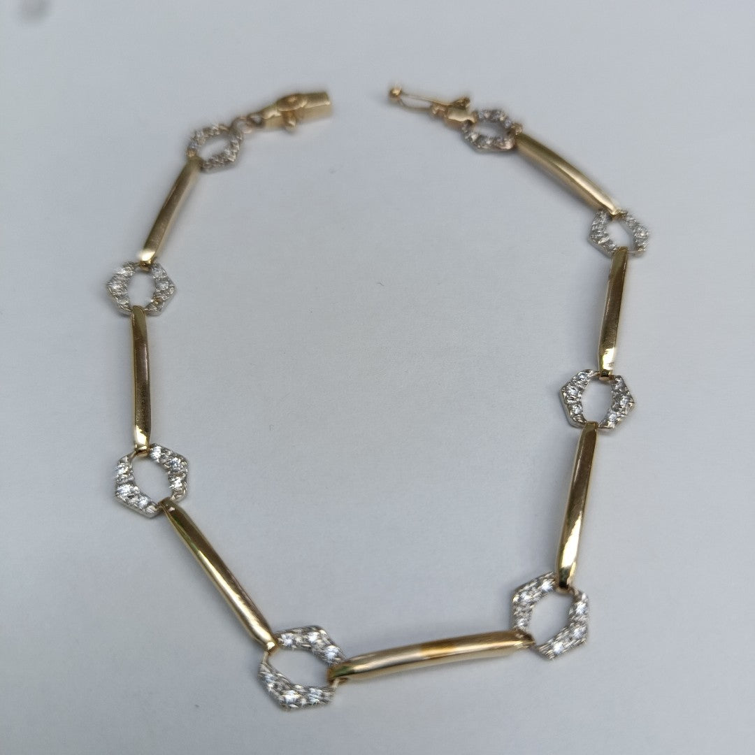 PULSERA ORO 10 K 7.3 GRMS (SEMINUEVO)