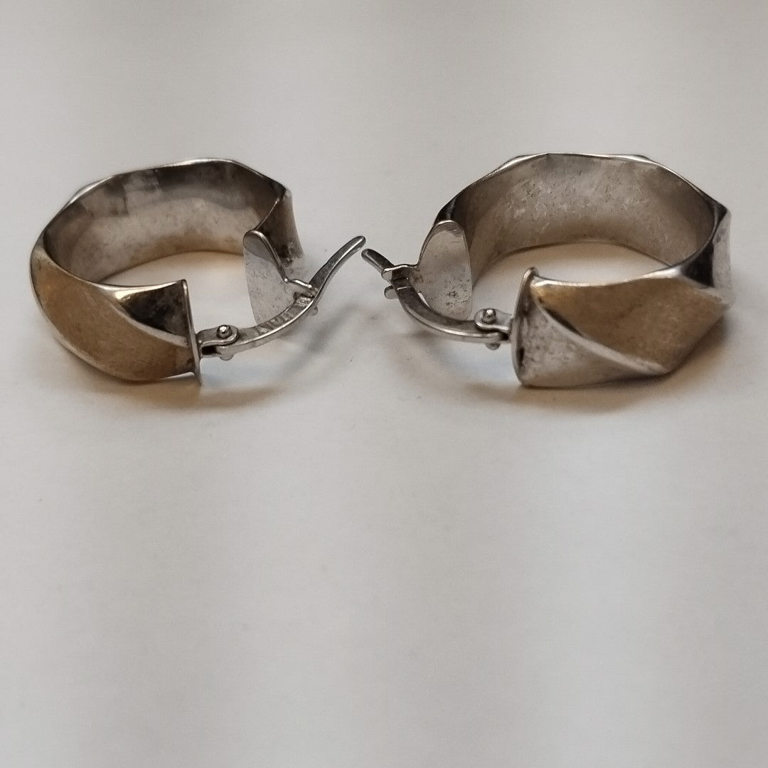 ARRACADAS PAR ORO, RODIADO 14 K 2.4 GRMS (SEMINUEVO)