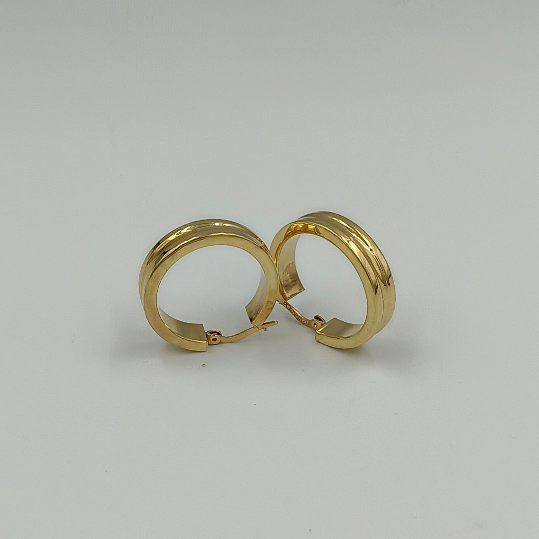 ARRACADAS PAR ORO 14 K 3.8 GRMS (SEMINUEVO)