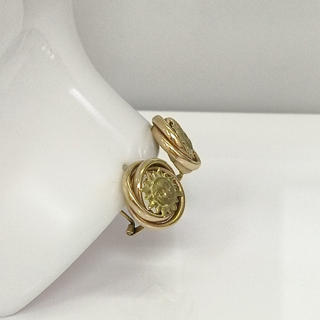 ARETES PAR ORO 8 K 4.2 GRMS (SEMINUEVO)