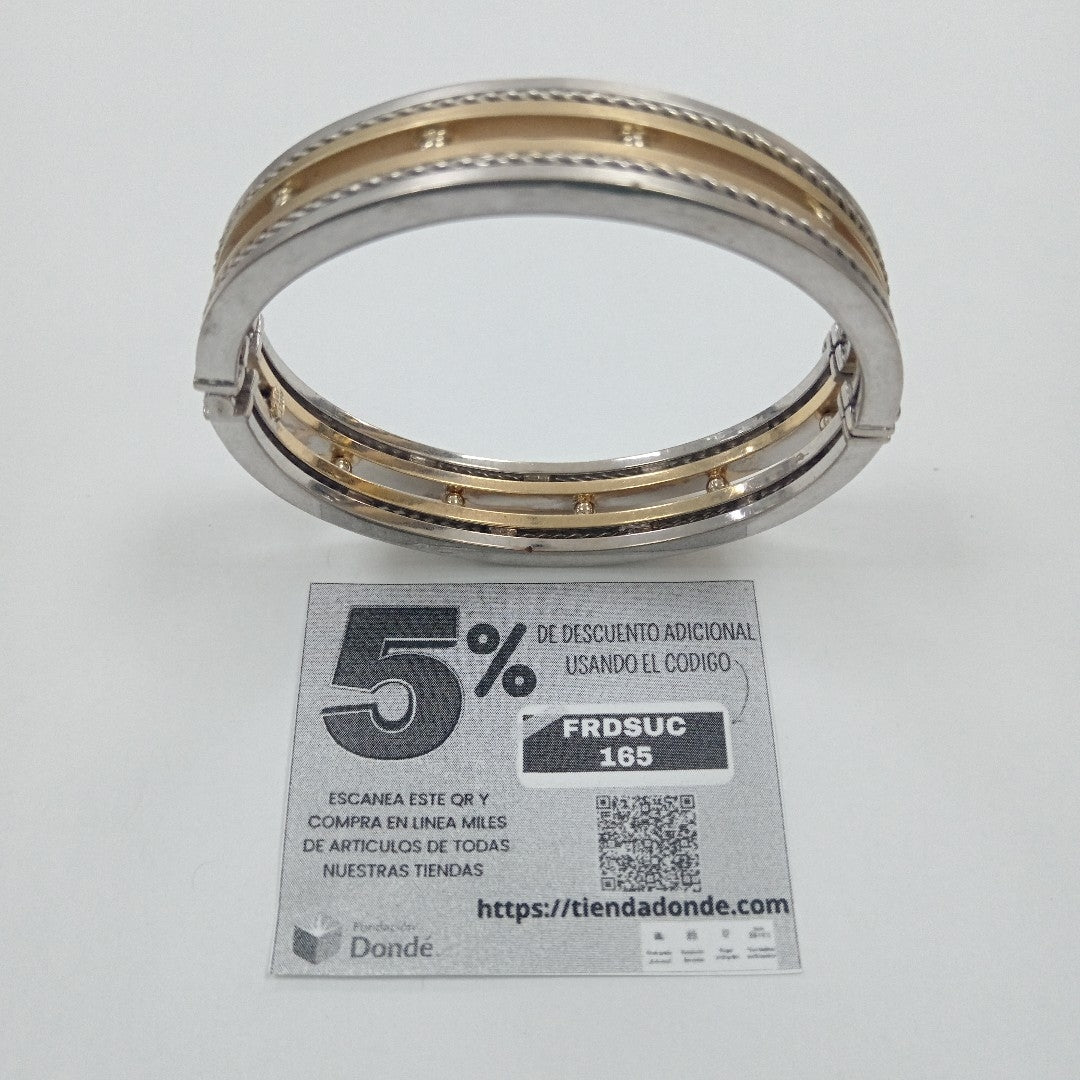 PULSERA RIGIDA ORO 14 K 32.3 GRMS (SEMINUEVO)