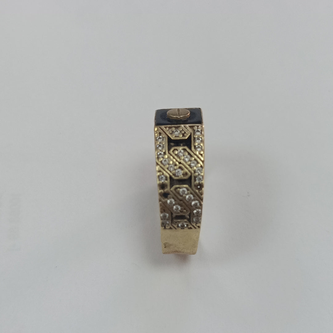 ANILLO ORO 10 K 5 GRMS (SEMINUEVO)