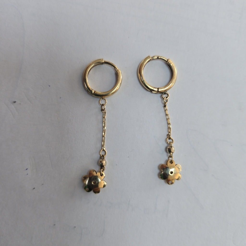ARRACADAS PAR ORO 14 K 1,90 GRMS (SEMINUEVO)
