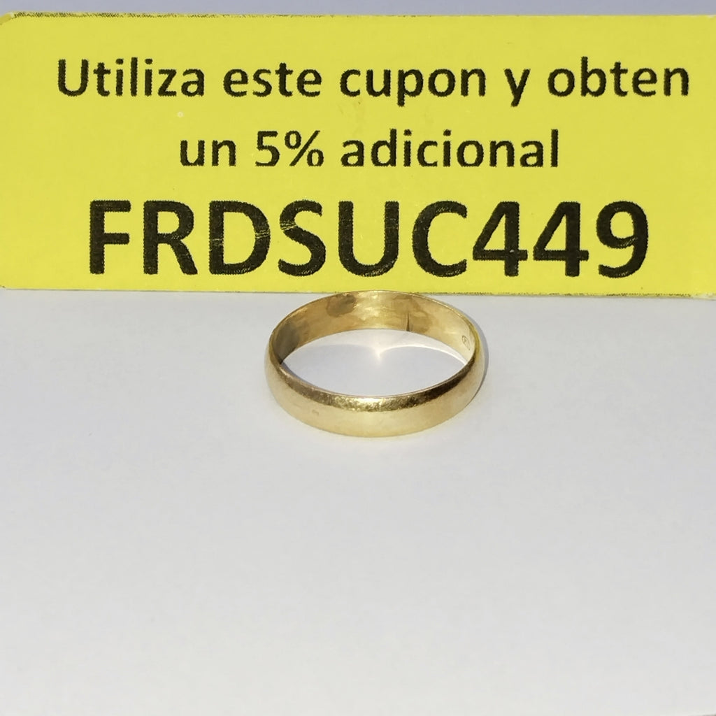 ARGOLLA ORO 14 K 2.3 GRMS (SEMINUEVO)