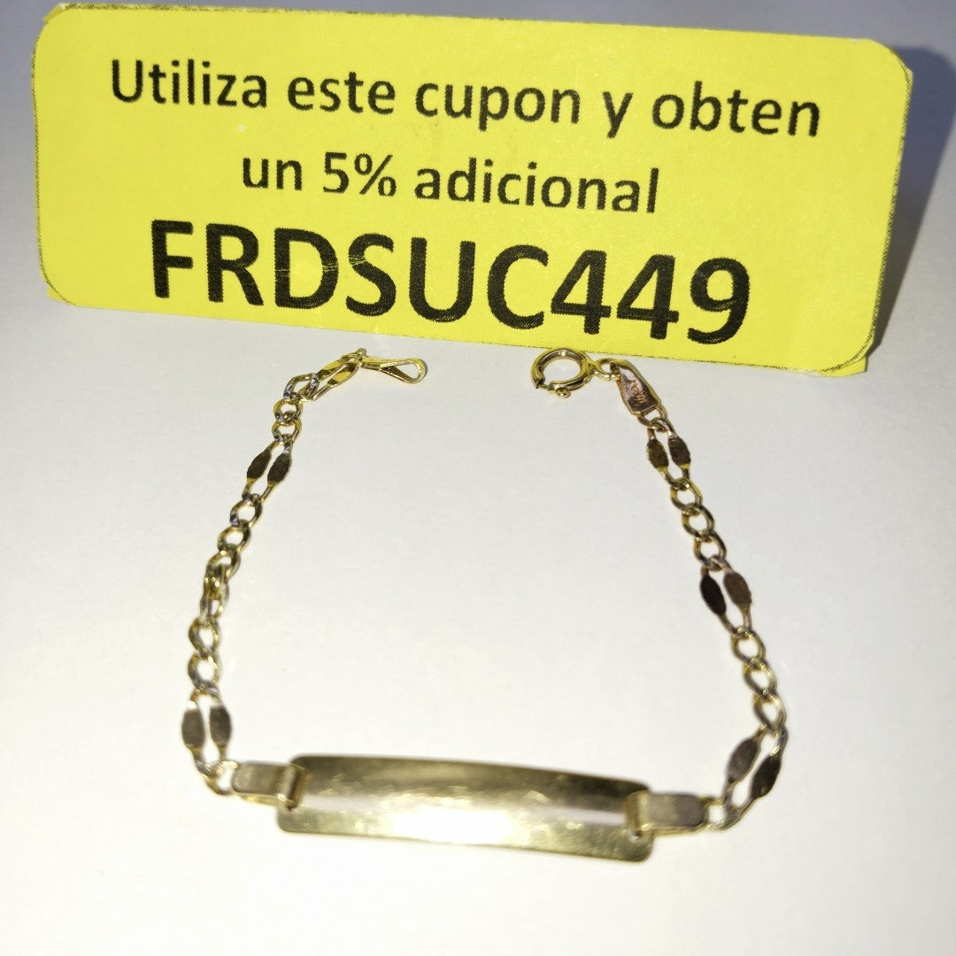 ESCLAVA ORO 10 K 2 GRMS (SEMINUEVO)