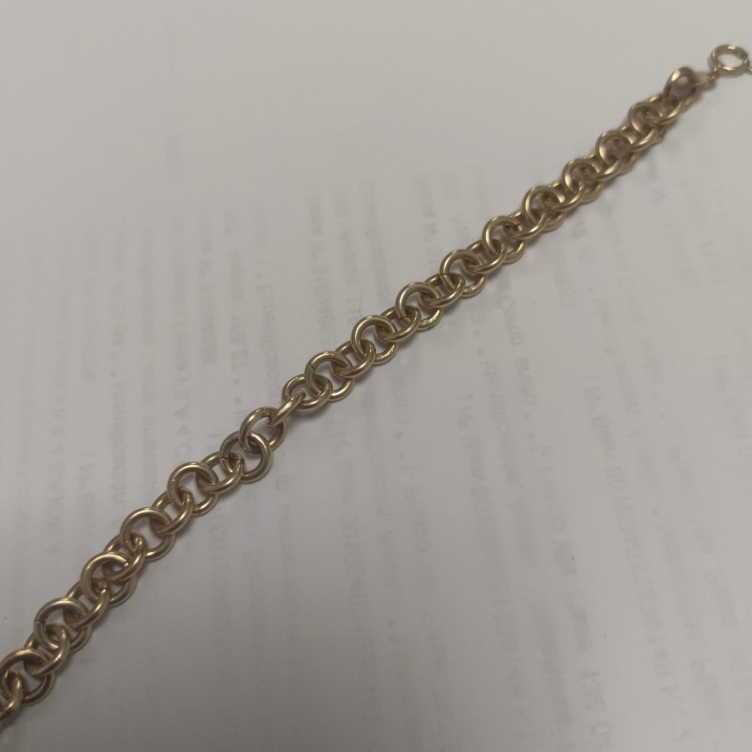 PULSERA ORO 14 K 8.5 GRMS (SEMINUEVO)