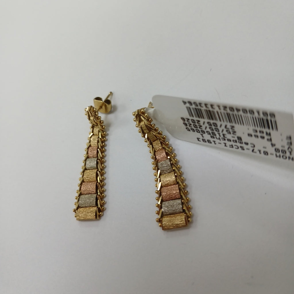 ARETES PAR ORO 14 K 3,70 GRMS (SEMINUEVO)