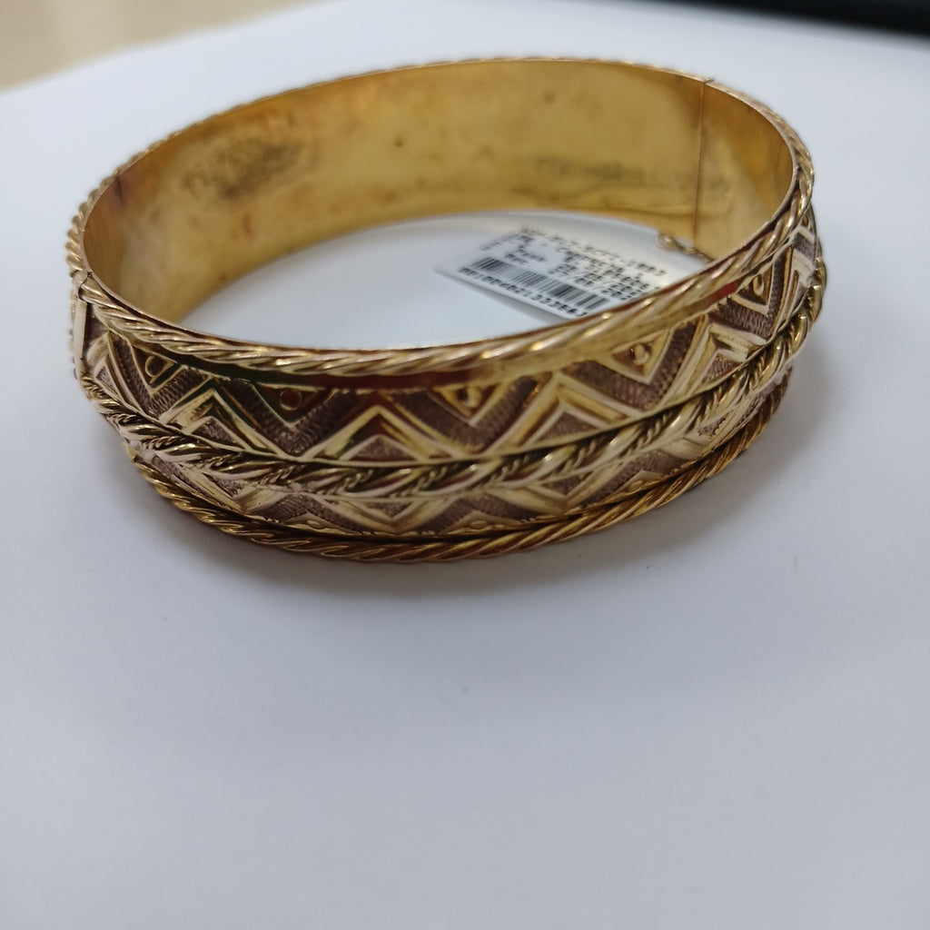 PULSERA RIGIDA ORO 10 K 40,80 GRMS (SEMINUEVO)