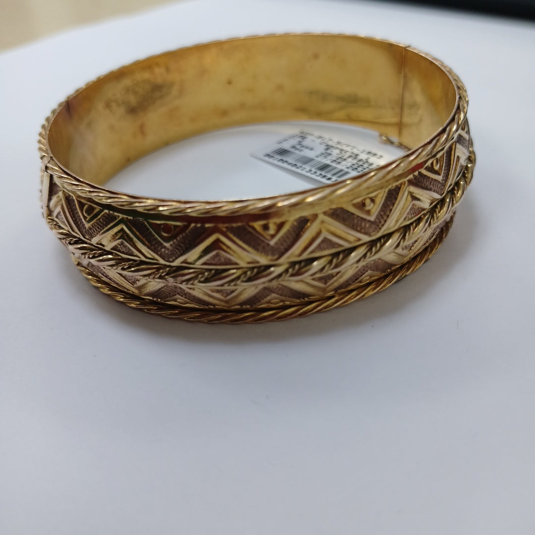 PULSERA RIGIDA ORO 10 K 40,80 GRMS (SEMINUEVO)