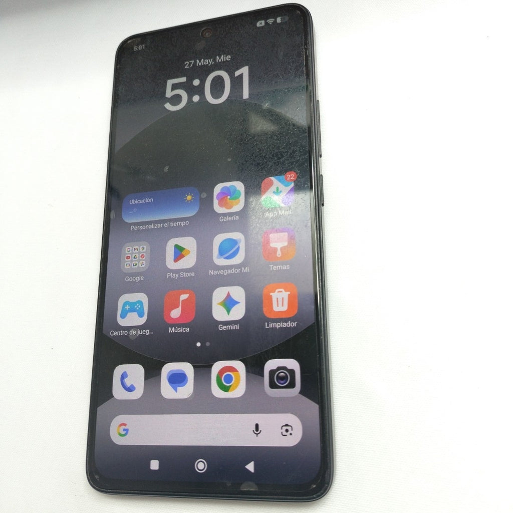 CELULAR XIAOMI REDMI NOTE 14 24117RN76L (2025) 256 GB 8 GB RAM (SEMINUEVO)