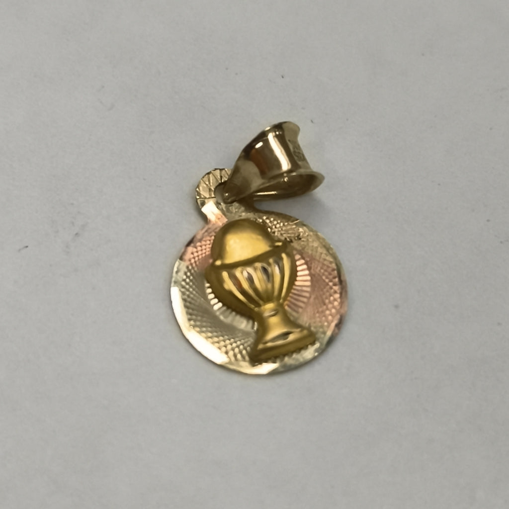 MEDALLA RELIGIOSA ORO 14 K 0,70 GRMS (SEMINUEVO)