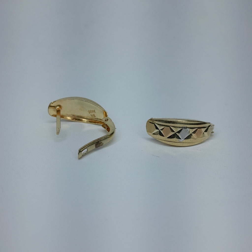 ARETES PAR ORO 10 K 1.4 GRMS (SEMINUEVO)