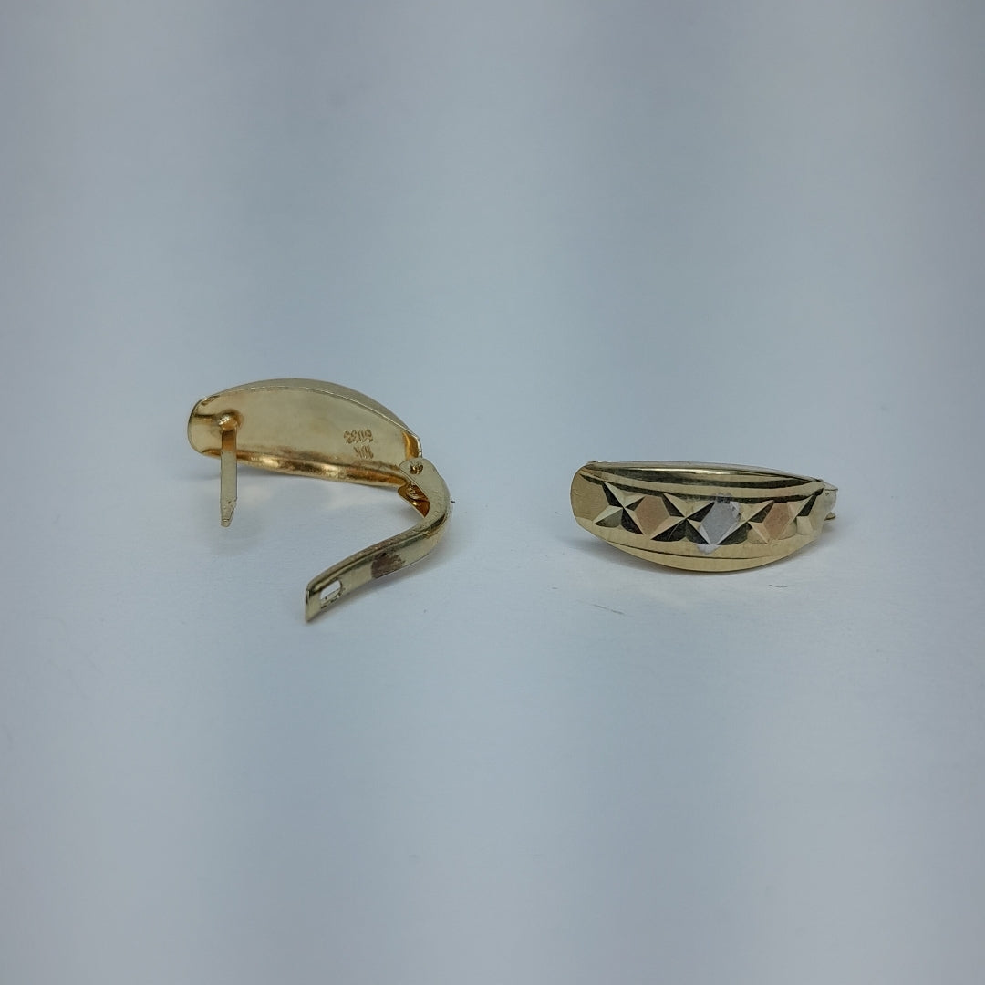 ARETES PAR ORO 10 K 1.4 GRMS (SEMINUEVO)