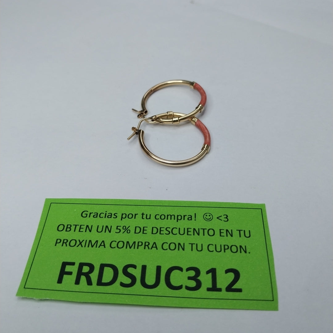ARRACADAS PAR ORO 10 K 2,90 GRMS (SEMINUEVO)