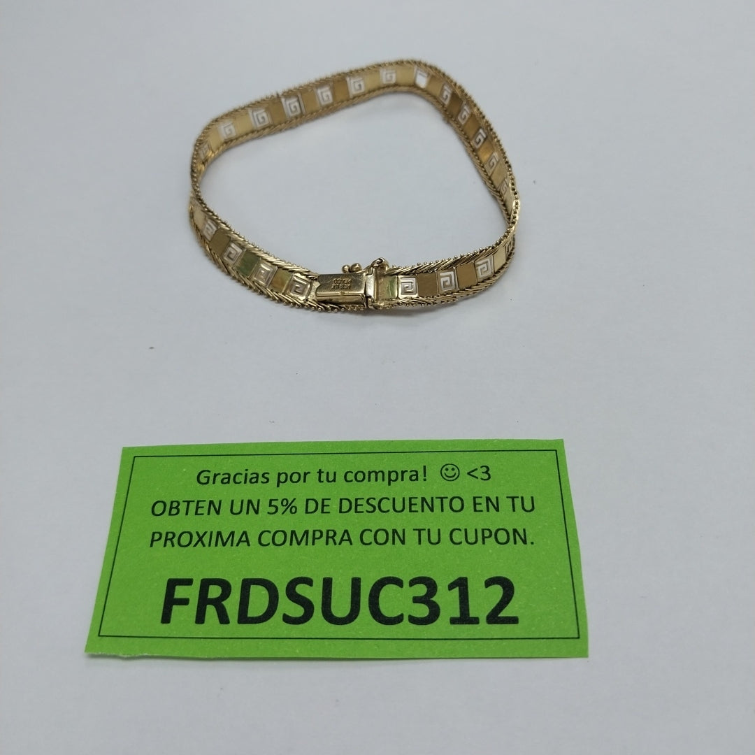 PULSERA ORO 14 K 8.5 GRMS (SEMINUEVO)
