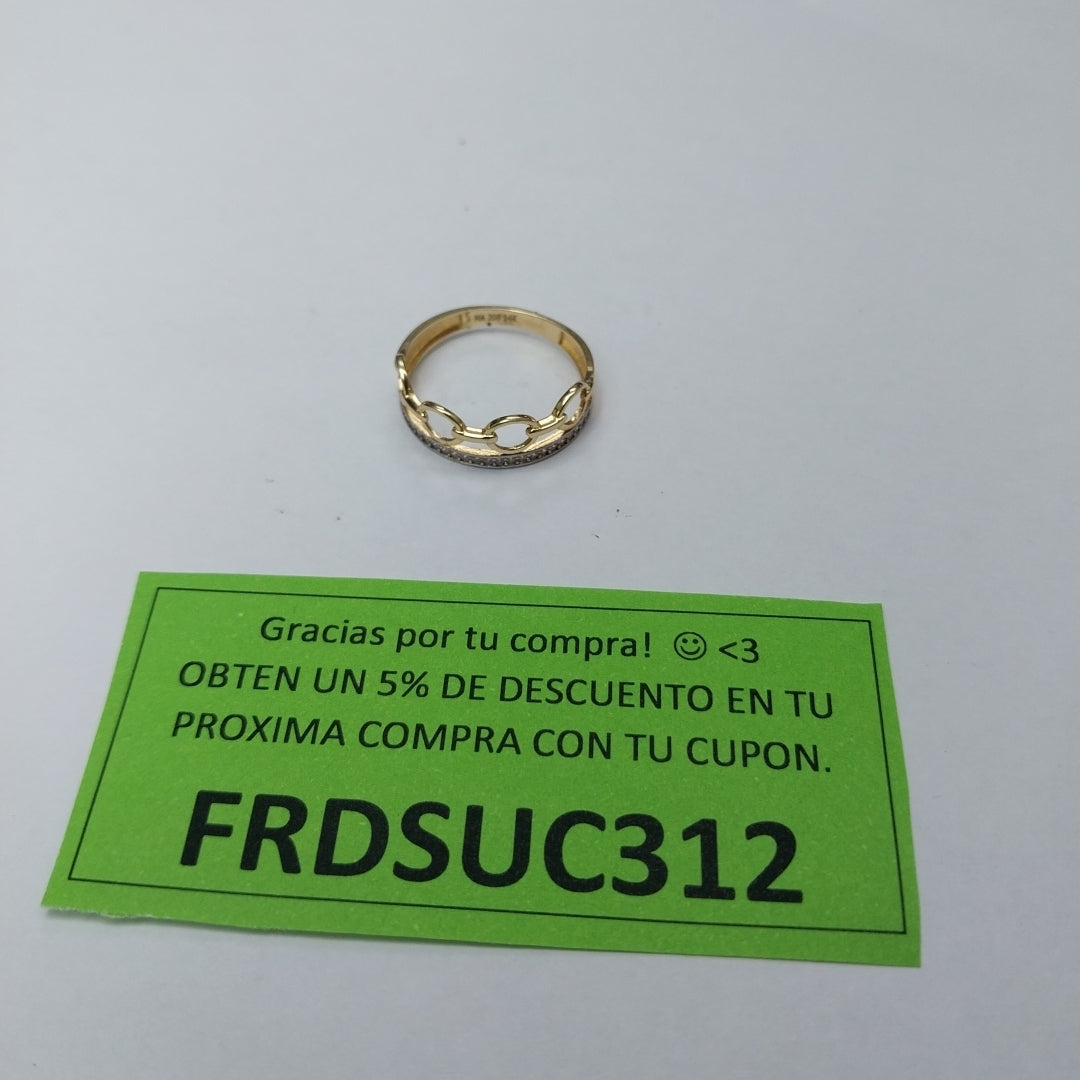ANILLITO ORO 14 K 1.9 GRMS (SEMINUEVO)