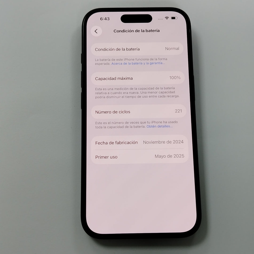 CELULAR APPLE IPHONE 16 A3286 (2024) 256 GB 8 GB RAM