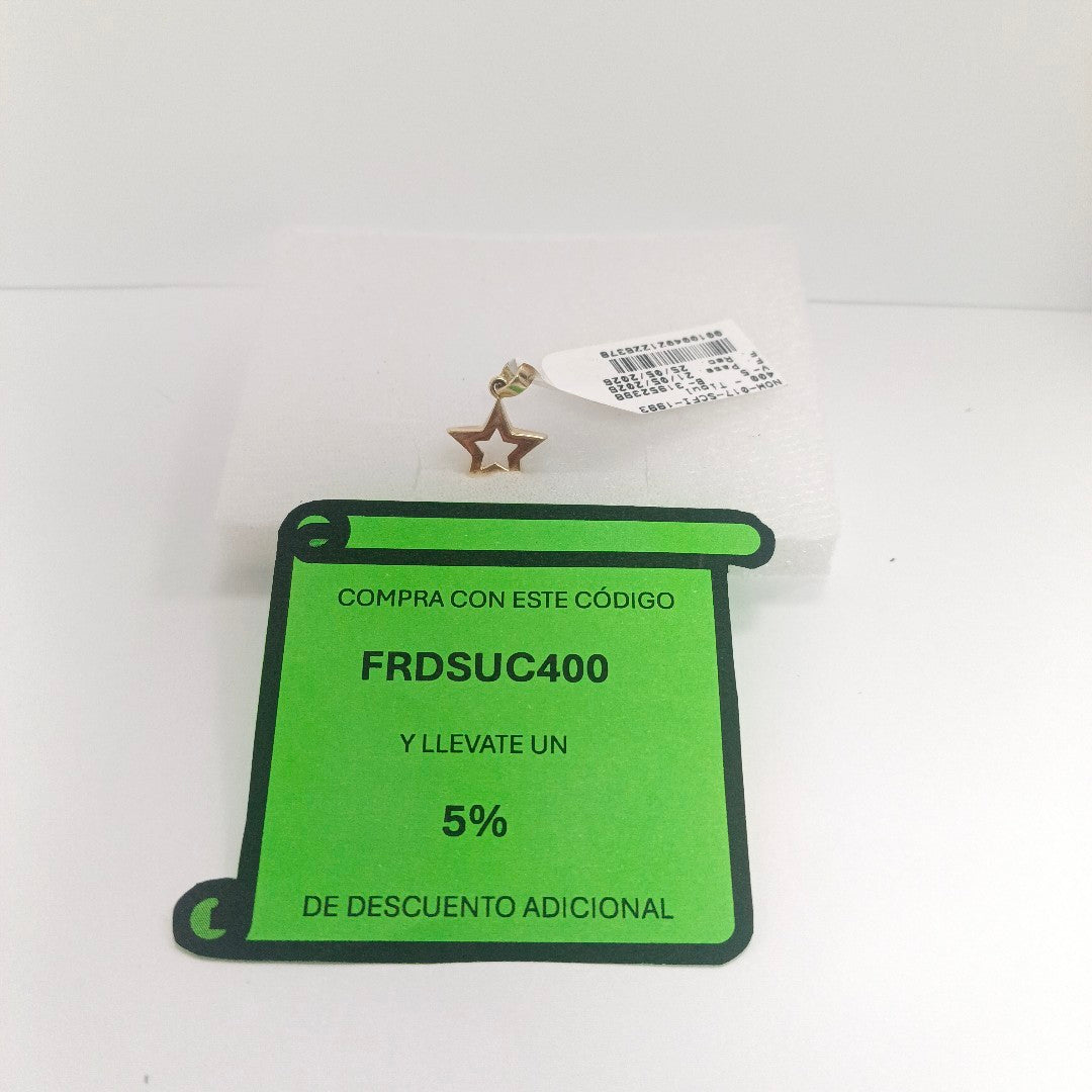 DIJE ORO 14 K 1.2 GRMS (SEMINUEVO)