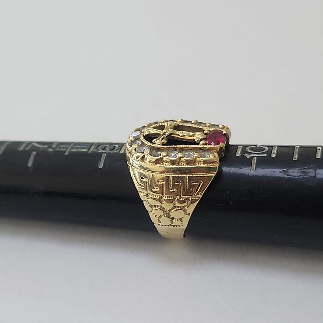 ANILLO ORO 14 K 7,90 GRMS (SEMINUEVO)